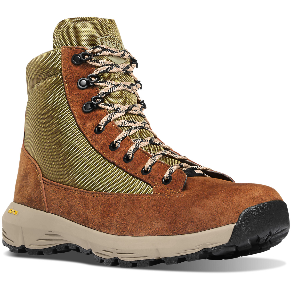 Botas Montaña Danner Hombre Mexico - Explorer 650 Marrom/Verde Oliva - AZETM3429